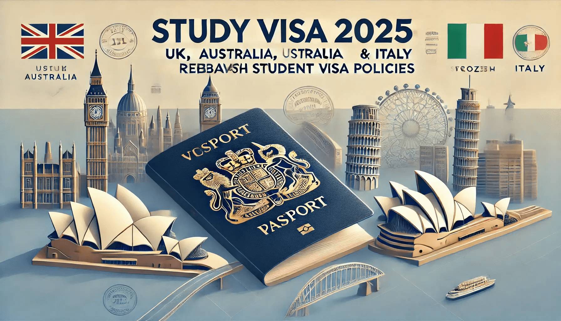 Study Visa 2025: UK, Australia, Italy Revamp Student Visa Policies